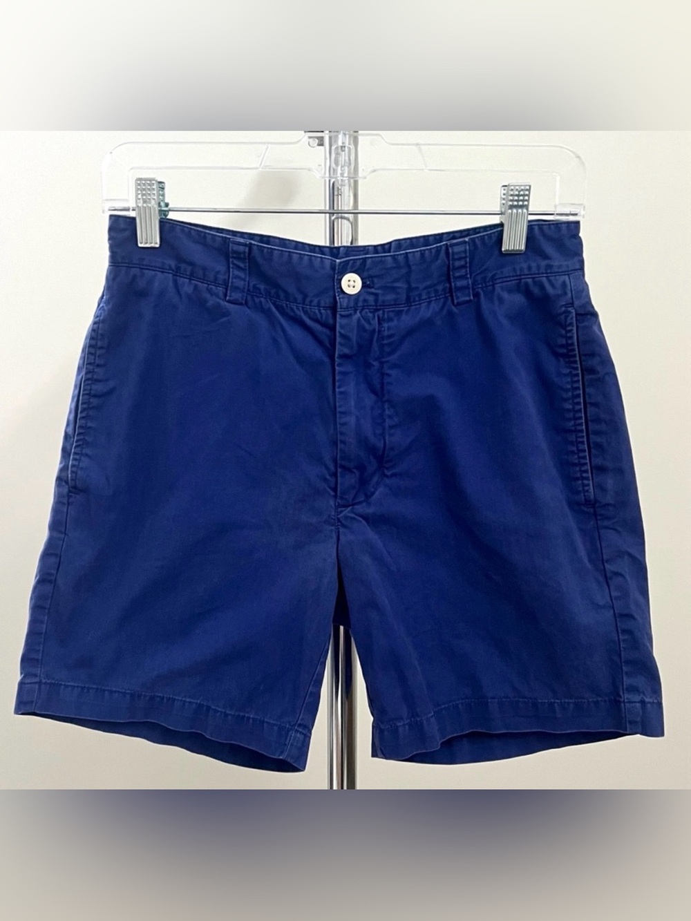 VINEYARD VINES Blue Flat Front Mens Shorts Size 28 EUC